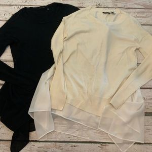 Peach Gym.Work.Play LOT Ari Cloud‎ Sweater Tops - Small